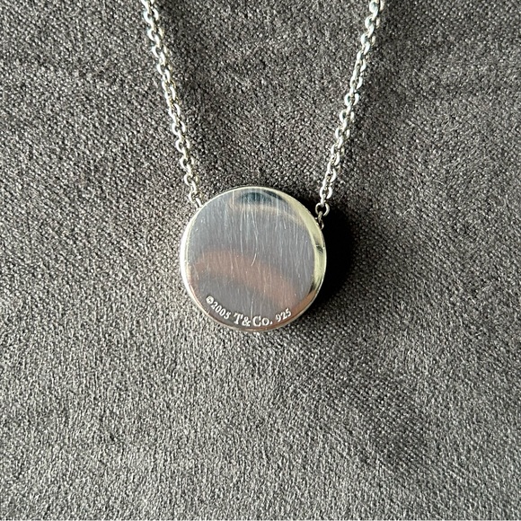 Tiffany & Co. 1837 Concave Disc Pendant Necklace - Picture 6 of 7